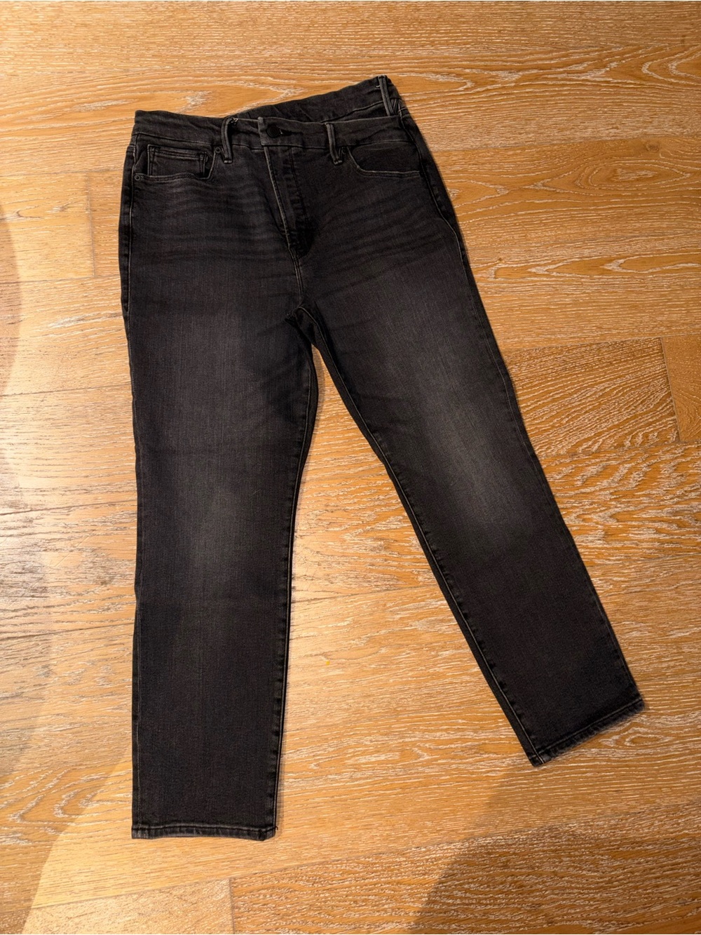 Good American Women's Dark Gray Jeans